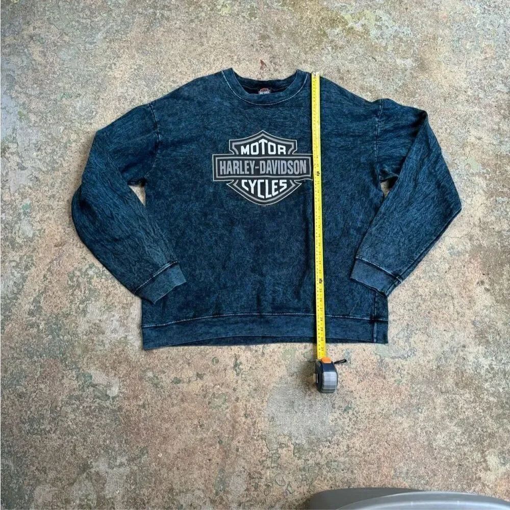 Harley Davidson Motorcycles Y2K Long Sleeve Biker Shirt